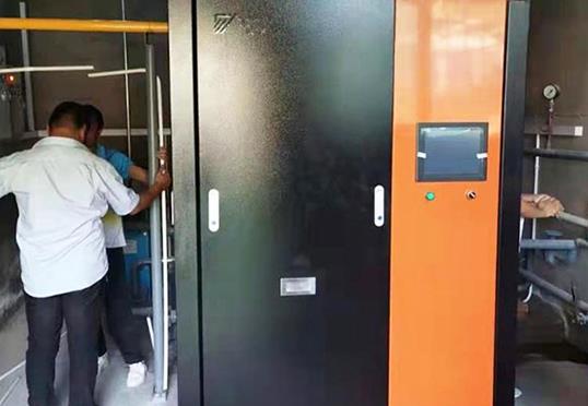 邁迪升模塊爐學(xué)校生活熱水以及供暖工程